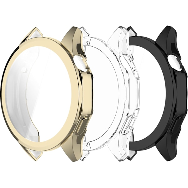 3-pack Skärmskydd Fodral Kompatibla med Huawei Watch GT 4 46mm Fodral (Ej för Watch GT4 41mm) Mjukt TPU Fodral Skärmskydd för Watch GT4 46mm Sm
