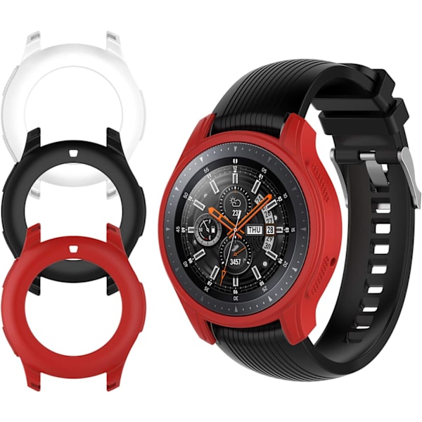 Kompatibel med Samsung Galaxy Watch 46 mm etui, Gear S3 Frontier