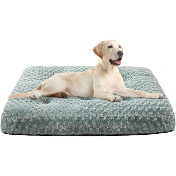Hundeseng Mat. Hundeseng Crate Pad Kattemadras Blød Fluffy Pet Bed