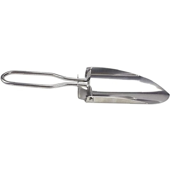 Lätt mini spade i rostfritt stål Vikbar trädgårdsskyffel Camping spade