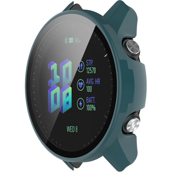 Skal Kompatibelt för Garmin Forerunner 955 Armband Skärmskydd Stötfångare Heltäckande PC Ram Skyddsfodral för Forerunner 955 Smartwatch (6 Färger)