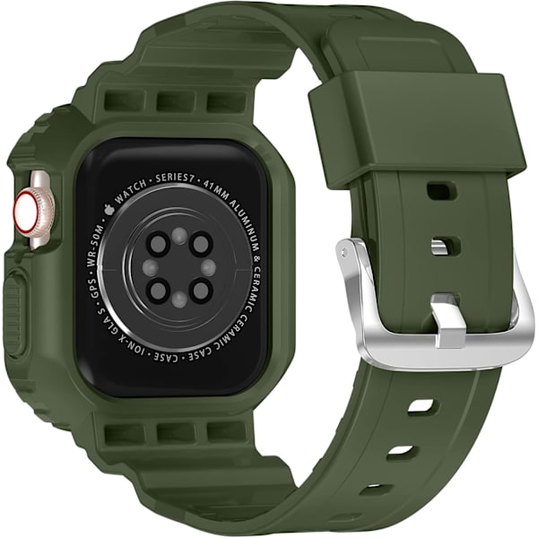 Kompatibel med kristallklara Apple Watch-band, 45 mm 44 mm