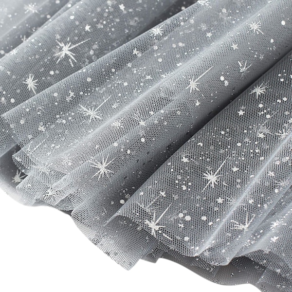 Kvinnors tyllkjol Blommigt tryck Mesh Elastisk hög midja Lagerad Tutu kjol