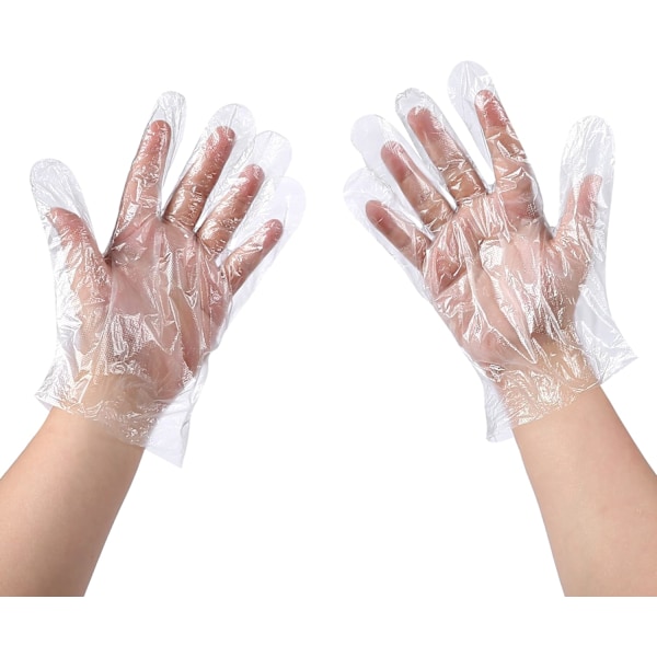 Disposable Food Gloves - 100 Count for Food Handling and Cleaning