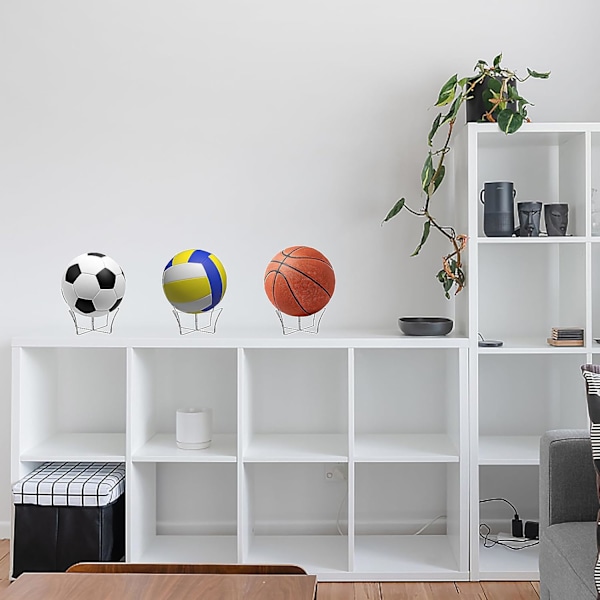 3 ST Akryl Ball Stativ Holder - Display Stativ for Sportsballer
