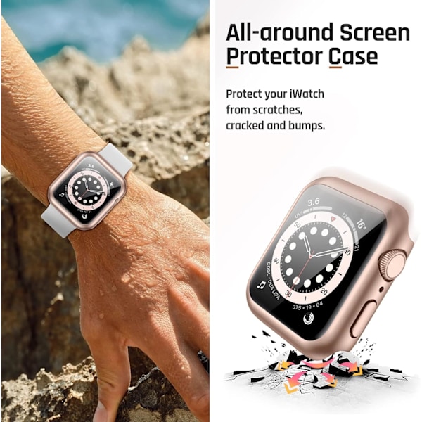 Vanntett deksel for Apple Watch Series 8Series