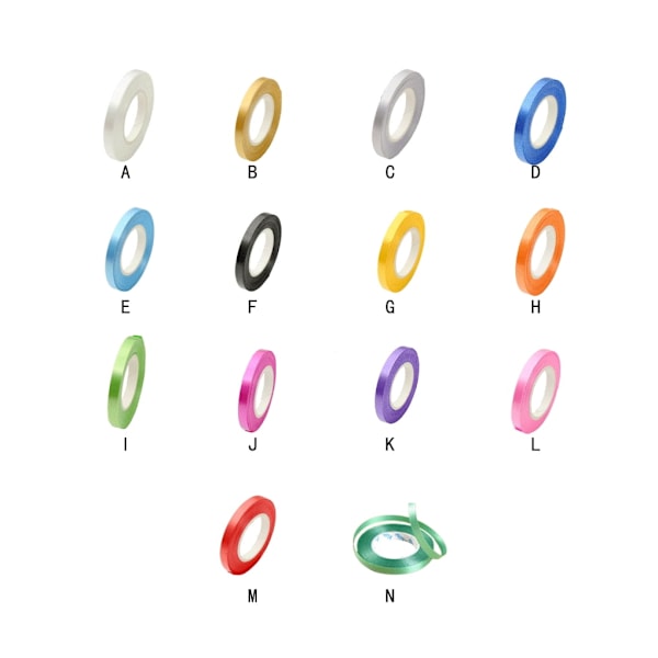 Glitterband Curling Roll Dekorativ multifunktionell presentförpackning
