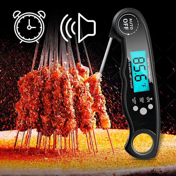 Direktläst Kötttermometer Dubbel Prob Ultrsnabb Bäst