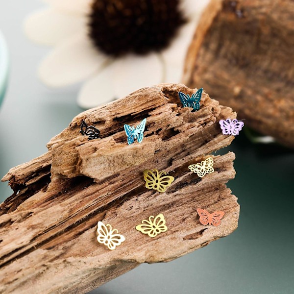 400 st Butterfly Resin Fillers Tillbehör - Legering Epoxiharts Tillbehör