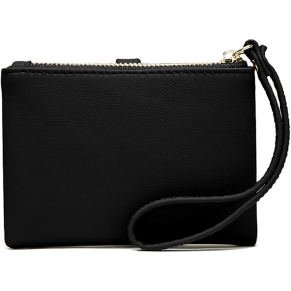 Kvinners Lommebøker Liten Rfid Bifold Wristlet, Dame Lommebøker for Kort