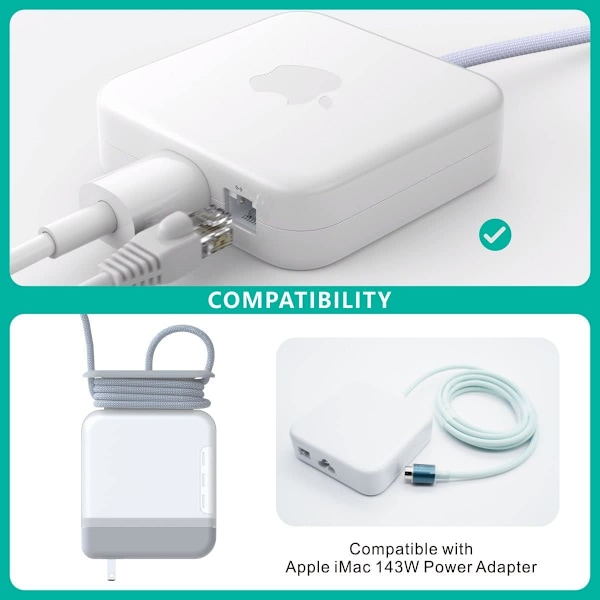 Etui for Imac 143W lader. 2021 Imac-etui. Tl Cord