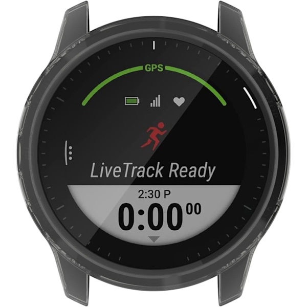 Cover til Garmin Forerunner 945 LTE - Blødt Anti-Drop SmartWatch etui (TPU sort)