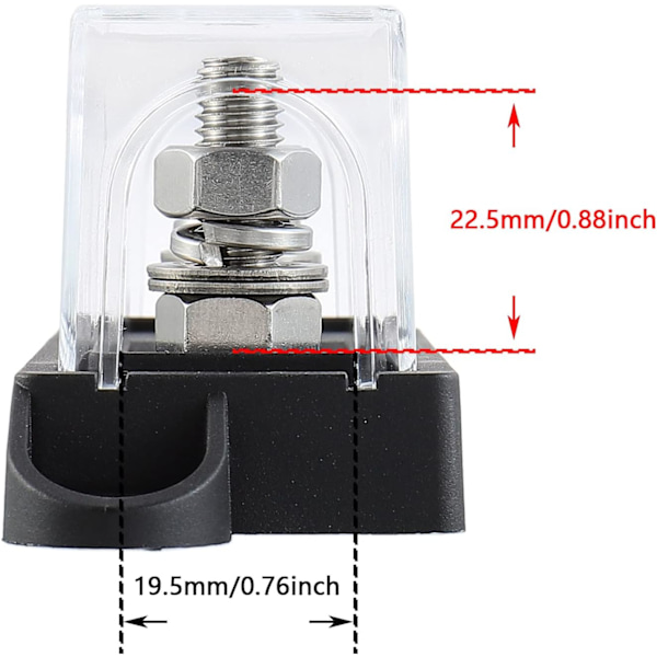 MEGA Automotive Sikringsholder for ANM Bolt-On Sikring