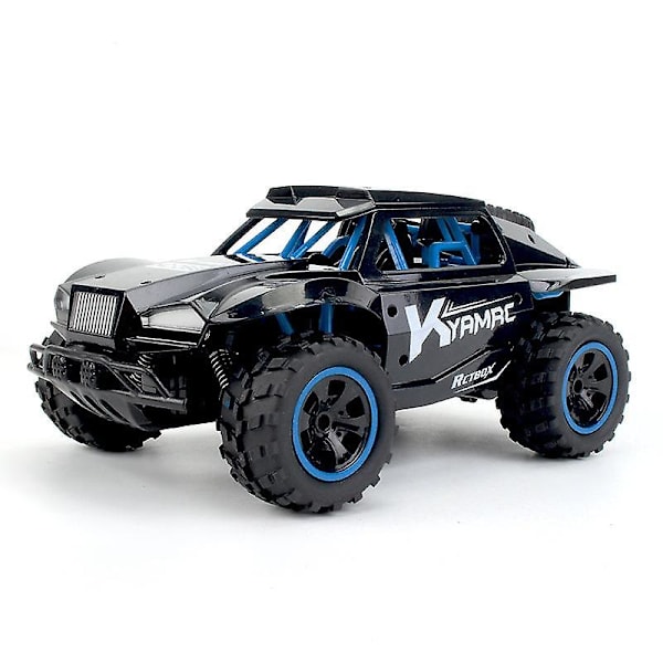 KYAMRC KY-1818A 1:18 2.4G Ökenklättring RC Bil Barnleksak Simulering Off-road Fjärrkontrollbil Black