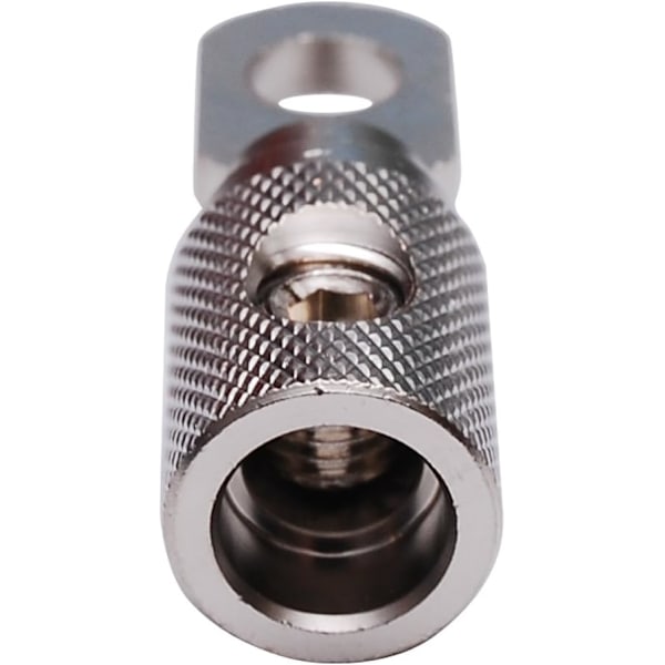 Sæt Skrue Ring Terminal 2 Pakke (4 Gauge, Nikkel)