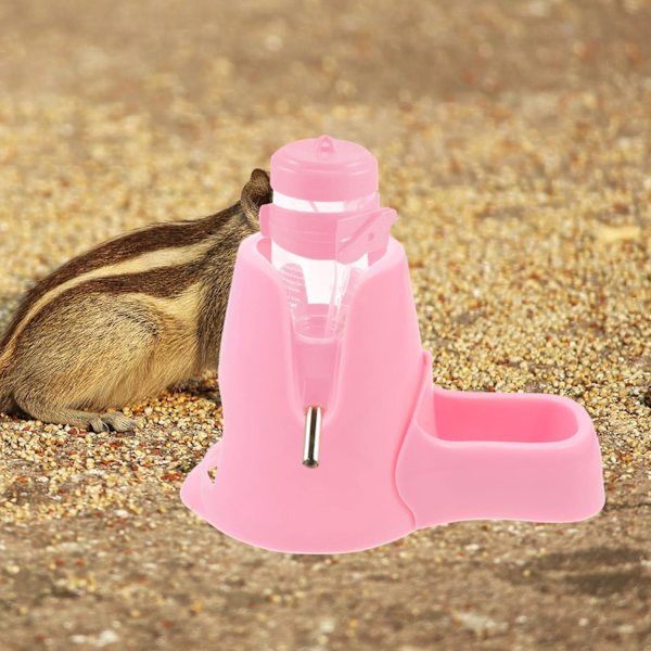 2 stk. Automatisk vanddispenser til hamster, 3 i 1 hamsterfoder