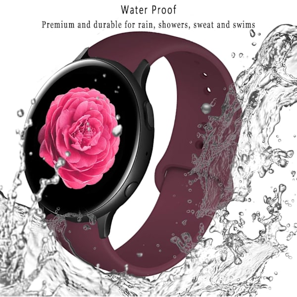 Bløde remme, der er kompatible med Galaxy Watch 46 mm