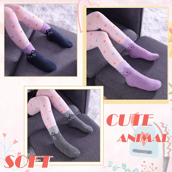 Fashion Toddler Mjuka Andningsbara Bomull Crew Socks - 5 Par