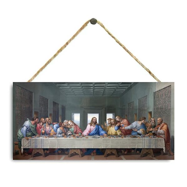 Set med 10 skyltar i trä, väggdörrskylt, ha en god liten jul, hängande juldekoration 20 x 10 x 0,5 cm