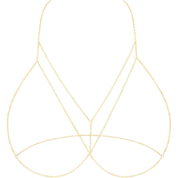 Rhinestone Chain BH Crystal Body Chains för kvinnor Halsband