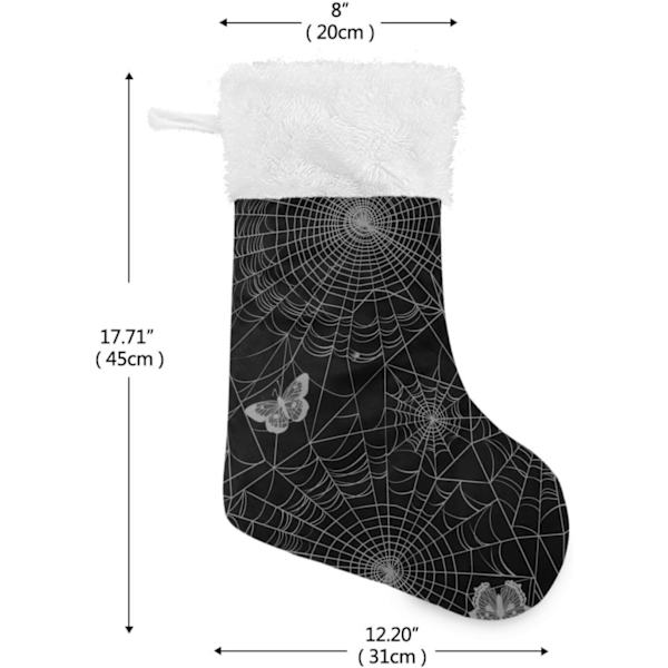 Jule-Strømpe, Personlige Jule-Strømper 2-pak Spind, Sommerfugl, Libel 45,7 cm Jule-Strømper Hængende Ornament Pejs til