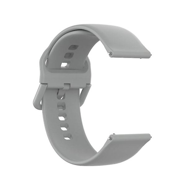 23mm Farvet Spænde Silikone Rem til Fitbit Versa 2 / Versa Lite / Blaze ERU Gray