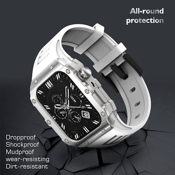 Apple Watch-armband med fodral Kompatibel med Apple