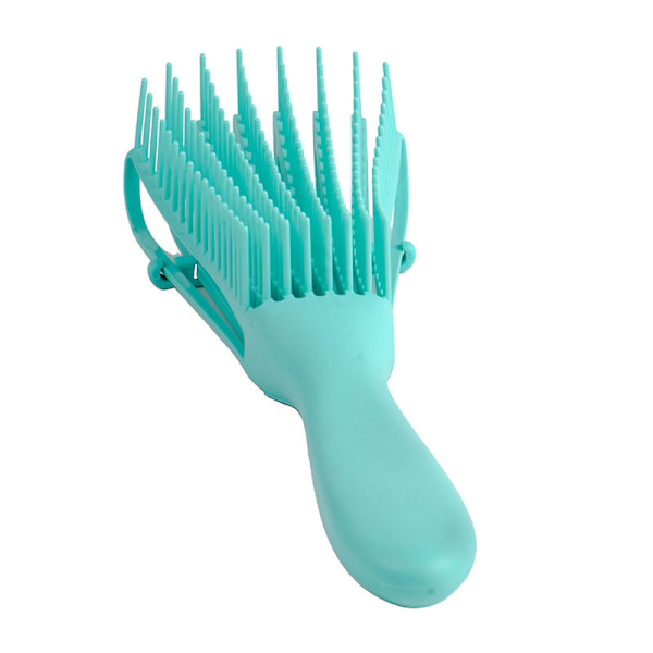 Octopus Comb Multi hårstil Shun Hair Rib Fluffig massagekam