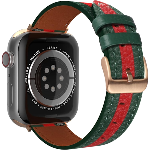 Kompatibel med Apple Watch UlLeather Band 38mm 40mm 41mm 42mm 44mm