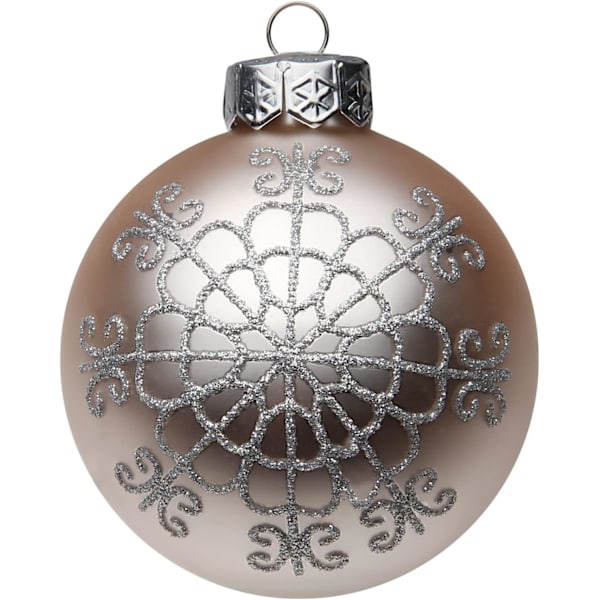 2,95\" Julgranskulor Bollar 12 st Julgranskulor Set Wh