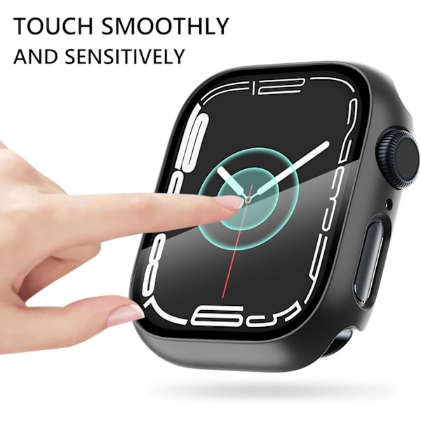 4-pak til Apple Watch Case Series 9 Series 8 Series 7 41mm, iWatch