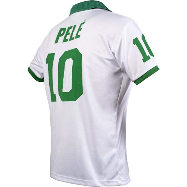 Pele Edson Arantes do Nascimento Retro NY Team USA fotboll klassisk gammaldags skjorta 10 tröja