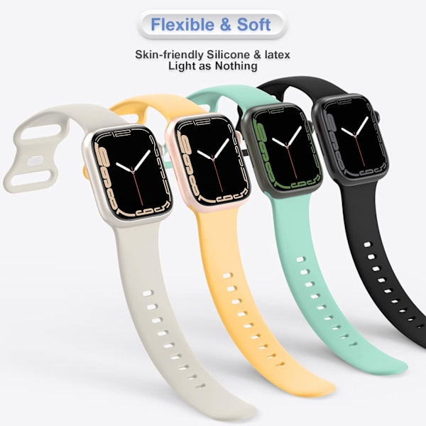 4-pack band för Apple Watch Band Series Ultra SE 8 7 6 5 4