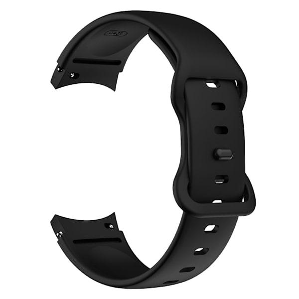 Justerbart spänne i silikon för Samsung Galaxy Watch4 Classic 42/46mm/Active 40/44mm Black