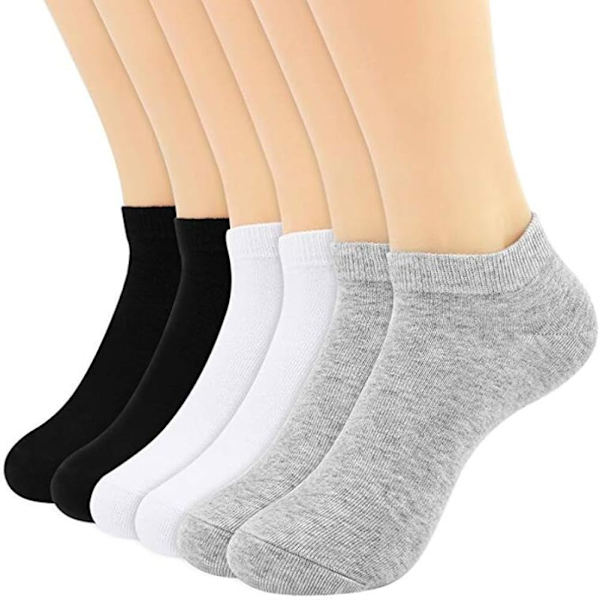Ankelsokker No Show Athletic Cotton Socks (10 par)