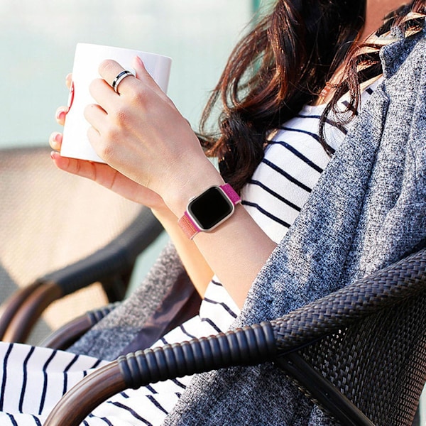 Flätat nylonband för Apple Watch
