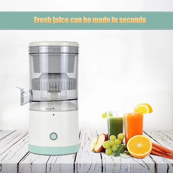 Trådlös bärbar juicepress med fruktresterseparation hushåll elektrisk juicepress