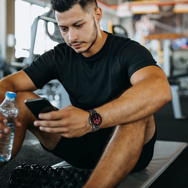 Remme, der er kompatible med Galaxy Watch 5 Pro 45mm/Galaxy Watch 5