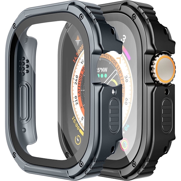 2-pak robust etui kompatibel med Apple Watch