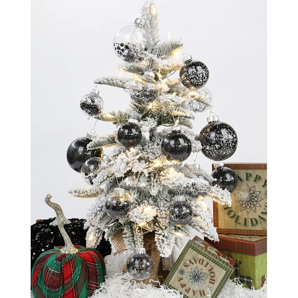 30 stk julekulepynt 2'' knusesikre julepyntsett
