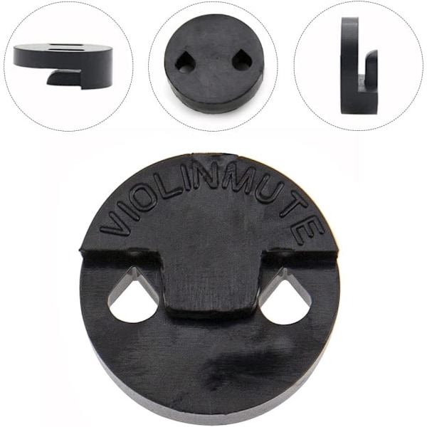 Violinövningsdämpare Set (4-pack) - Silent Silencer Parts