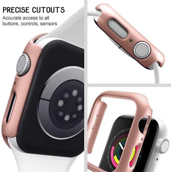 4-pack kompatibel med Apple Watch Case 38Mm Series 3 2 1, hård dator