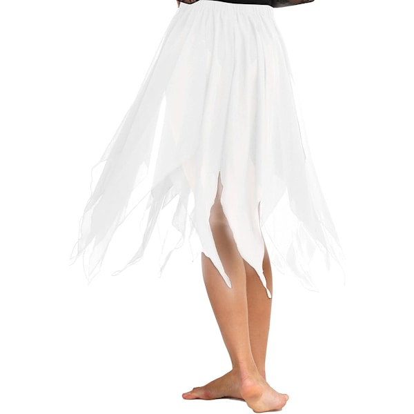 Kvinners Chiffon Hi-Low Lang Dansekjole Lyriske Dansekostymer