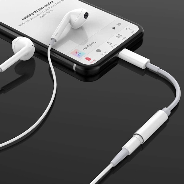 Apple Mfi-certificeret Lightning til 3,5 mm hovedtelefonstik