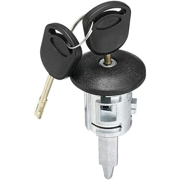 Front Højre Side Dør Lås Cylinder og 2 Nøgler til Ford Transit MK6 MK7