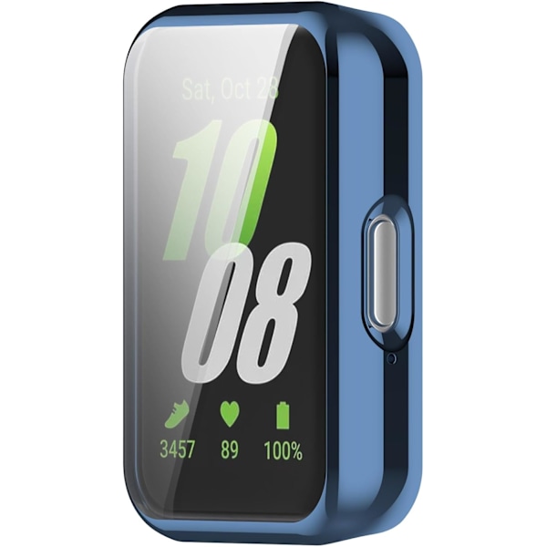 8-pack skärmskydd kompatibelt med Galaxy Fit 3 SM-R390 skal (ej för Galaxy Fit2/Galaxy Fit) Smartwatch Repskydd Fullt skydd