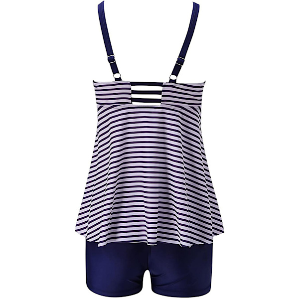 Dam Tankini Set Hotpants Baddräkt