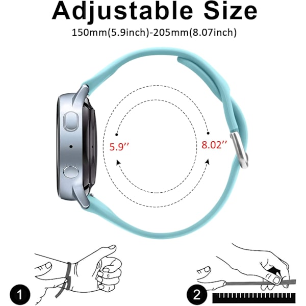 Slanke bånd kompatible med Verizon Watch 2 Band Replacement for
