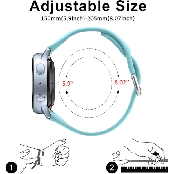 Slim Bands Kompatibel med Verizon Watch 2 Band Replacement för