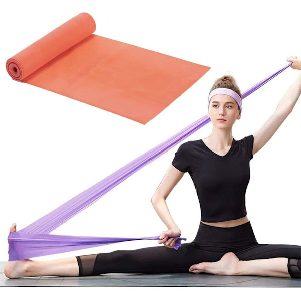 Yoga Spänningsband Stretch Band Stretch Band Fitnessutrustning Yoga